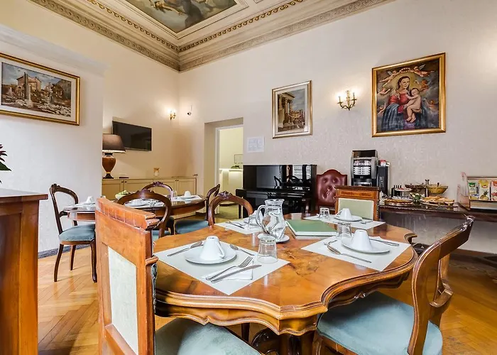 Oda ve Kahvaltı Affreschi Su Luxury Roma
